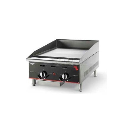Vollrath Co Vollrath Cayenne 24" Heavy Duty Griddle, 924GGT, 2 Controls, 60000 BTU 924GGT